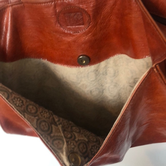 Leather tote from Egypt - Picture 5 of 10